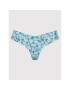 aerie Set 3 perechi de chiloți tanga 077-8445-7357 Albastru - Pled.ro