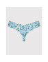 aerie Set 3 perechi de chiloți tanga 077-8445-7357 Albastru - Pled.ro