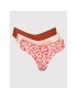 aerie Set 3 perechi de chiloți tanga 077-8445-7360 Colorat - Pled.ro