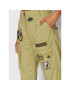 Aeronautica Militare Pantaloni din material 221PA1485DCT2964 Verde Regular Fit - Pled.ro