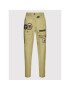 Aeronautica Militare Pantaloni din material 221PA1485DCT2964 Verde Regular Fit - Pled.ro