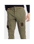 Aeronautica Militare Pantaloni din material 222PA939CT83 Verde Regular Fit - Pled.ro