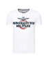 Aeronautica Militare Tricou 211TS1843J511 Alb Regular Fit - Pled.ro