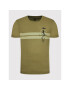 Aeronautica Militare Tricou 221TS1957J539 Verde Regular Fit - Pled.ro