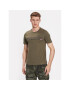 Aeronautica Militare Tricou 231TS1942J538 Verde Regular Fit - Pled.ro