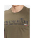 Aeronautica Militare Tricou 231TS1942J538 Verde Regular Fit - Pled.ro