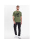 Aeronautica Militare Tricou 231TS2050J565 Verde Regular Fit - Pled.ro