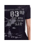 Aeronautica Militare Tricou 231TS2091J538 Bleumarin Regular Fit - Pled.ro