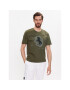 Aeronautica Militare Tricou 231TS2123J607 Verde Regular Fit - Pled.ro