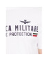 Aeronautica Militare Tricou 232TS1942J538 Alb Regular Fit - Pled.ro