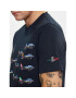 Aeronautica Militare Tricou 232TS2150J538 Bleumarin Regular Fit - Pled.ro