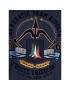 Aeronautica Militare Tricou 232TS2152J597 Bleumarin Regular Fit - Pled.ro