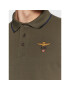 Aeronautica Militare Tricou polo 222PO1308P82 Verde Regular Fit - Pled.ro