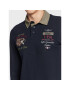 Aeronautica Militare Tricou polo 222PO1645P306 Bleumarin Regular Fit - Pled.ro