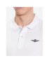 Aeronautica Militare Tricou polo 231PO1430P178 Alb Slim Fit - Pled.ro