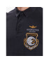 Aeronautica Militare Tricou polo 231PO1667P308 Bleumarin Regular Fit - Pled.ro