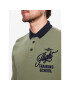 Aeronautica Militare Tricou polo 231PO1669J565 Verde Regular Fit - Pled.ro