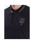 Aeronautica Militare Tricou polo 231PO1673P191 Bleumarin Slim Fit - Pled.ro