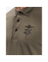 Aeronautica Militare Tricou polo 231PO1673P191 Verde Slim Fit - Pled.ro