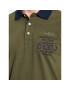 Aeronautica Militare Tricou polo 232PO1709J584 Verde Regular Fit - Pled.ro