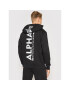 Alpha Industries Bluză Back Print 178318RP Negru Regular Fit - Pled.ro