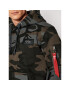 Alpha Industries Bluză Print Camo 178318C Gri Regular Fit - Pled.ro