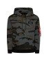 Alpha Industries Bluză Print Camo 178318C Gri Regular Fit - Pled.ro