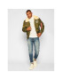 Alpha Industries Geacă bomber Injector III Air Force 198113 Verde Slim Fit - Pled.ro