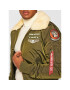 Alpha Industries Geacă bomber Injector III Air Force 198113 Verde Slim Fit - Pled.ro