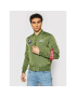 Alpha Industries Geacă bomber MA-1 TT Glow In The Dark 116102 Verde Regular Fit - Pled.ro