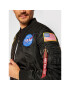 Alpha Industries Geacă bomber Nasa 166107 Negru Regular Fit - Pled.ro