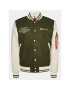 Alpha Industries Geacă bomber Varsity Air Force 138107 Verde Regular Fit - Pled.ro