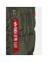 Alpha Industries Geacă din puf MA-1 138116 Verde Regular Fit - Pled.ro