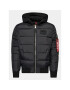 Alpha Industries Geacă din puf Ma-1 ZH Back Print 118107 Negru Regular Fit - Pled.ro