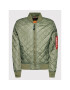 Alpha Industries Geacă bomber 106112 Verde Regular Fit - Pled.ro