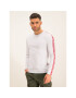 Alpha Industries Longsleeve Tape 198523 Alb Slim Fit - Pled.ro