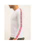 Alpha Industries Longsleeve Tape 198523 Alb Slim Fit - Pled.ro