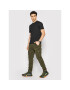 Alpha Industries Pantaloni din material Combat 126215 Verde Slim Fit - Pled.ro