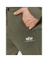 Alpha Industries Pantaloni trening Basic 116370 Verde Regular Fit - Pled.ro