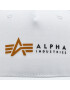 Alpha Industries Șapcă Label 106901 Alb - Pled.ro