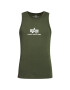 Alpha Industries Tank top Basic 126566 Verde Regular Fit - Pled.ro