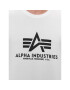 Alpha Industries Tricou Basic 100501 Alb Regular Fit - Pled.ro