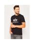 Alpha Industries Tricou Basic T-Shirt 100501 Negru Regular Fit - Pled.ro