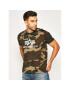 Alpha Industries Tricou Basic 100501C Verde Regular Fit - Pled.ro