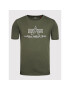 Alpha Industries Tricou Basic 118505 Verde Regular Fit - Pled.ro