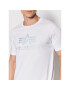 Alpha Industries Tricou Basic Reflective Print 100501RP Alb Regular Fit - Pled.ro