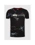 Alpha Industries Tricou Lightning Aop 106500 Negru Regular Fit - Pled.ro