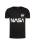 Alpha Industries Tricou Nasa Reflective 178501 Negru Regular Fit - Pled.ro