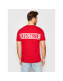 Alpha Industries Tricou Printed Stripe 118511 Roșu Regular Fit - Pled.ro