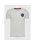 Alpha Industries Tricou Space Shuttle 176507 Gri Regular Fit - Pled.ro